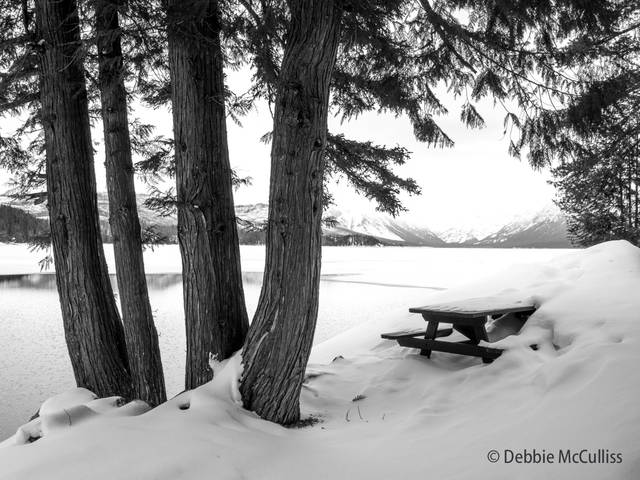 Lake McDonald in Winter